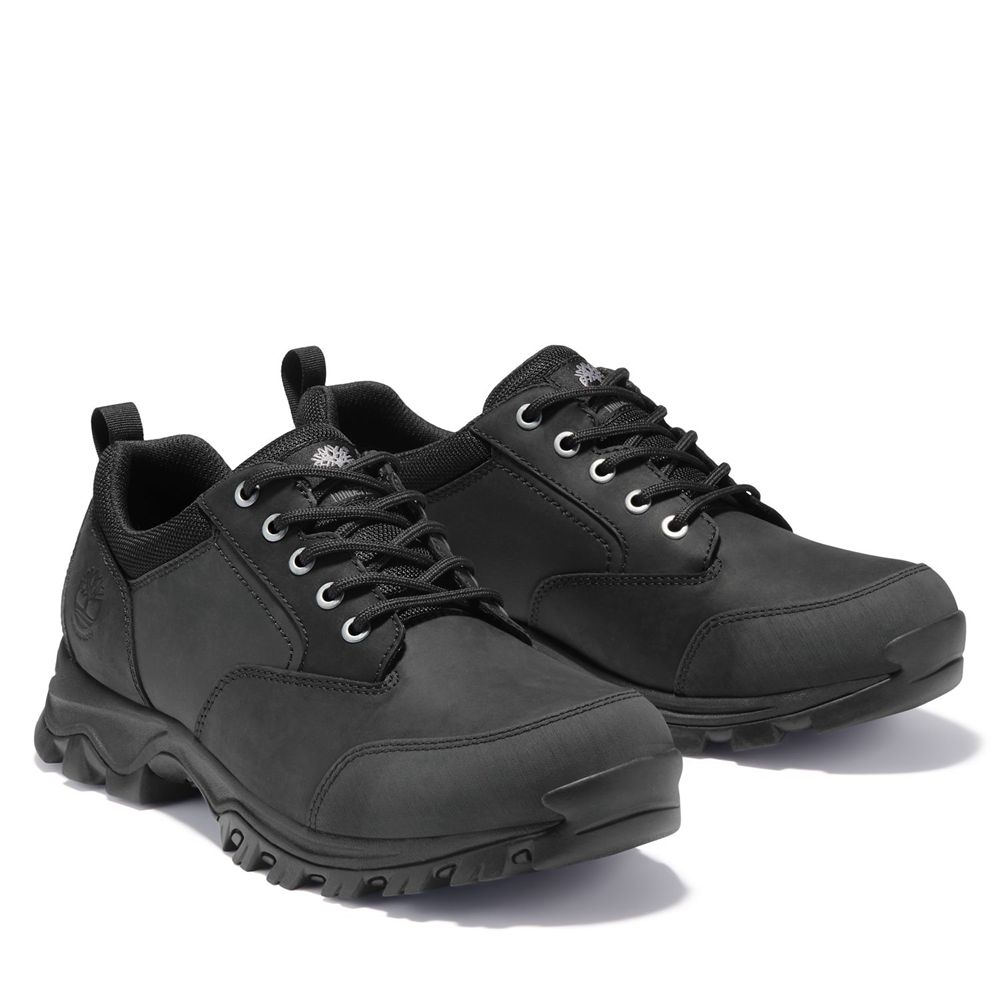 Pantofi De Drumeție Timberland Barbati Negrii - Keele Ridge Waterproof - Romania - FRXGJP291